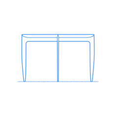 Furniture Side Tables End Tables Foldable Tray Table Large Sketch Style Svg Vector, Free Vectors File